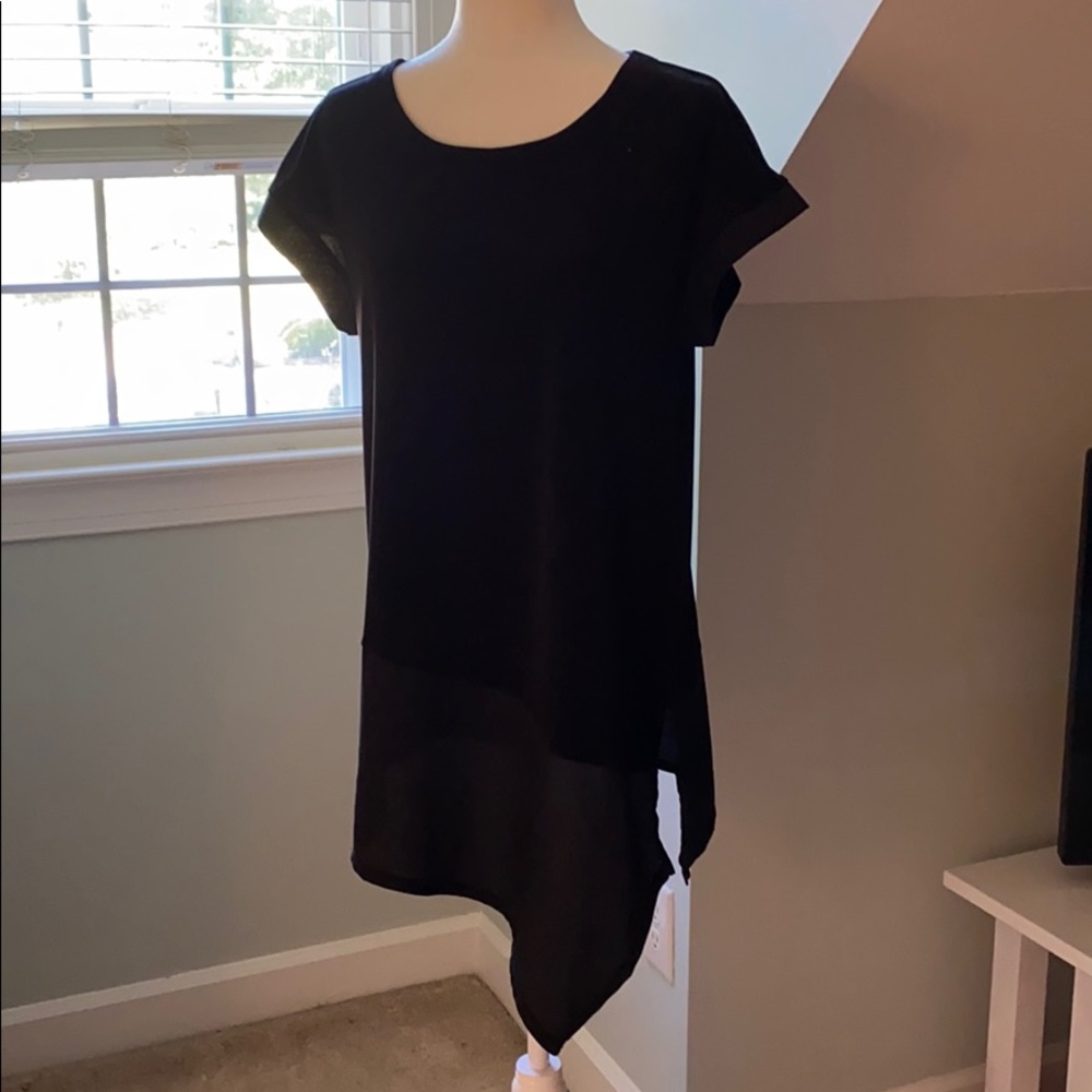 Chico’s asymmetrical tunic